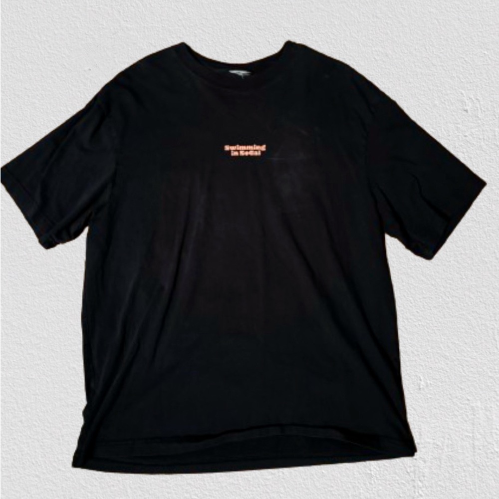 Relaxed Fit Printed T shirt - Swimming in Social